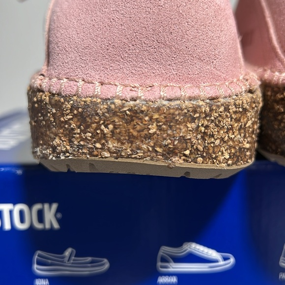 NEW Birkenstock Gary Suede Shoes - Size 41N - Soft Pink Suede Leather - In Box - Picture 12 of 17